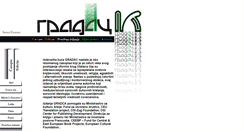 Desktop Screenshot of gradac.org.rs