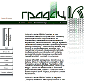 Tablet Screenshot of gradac.org.rs