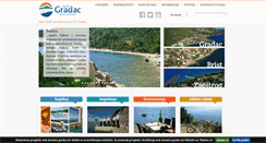 Desktop Screenshot of gradac.hr